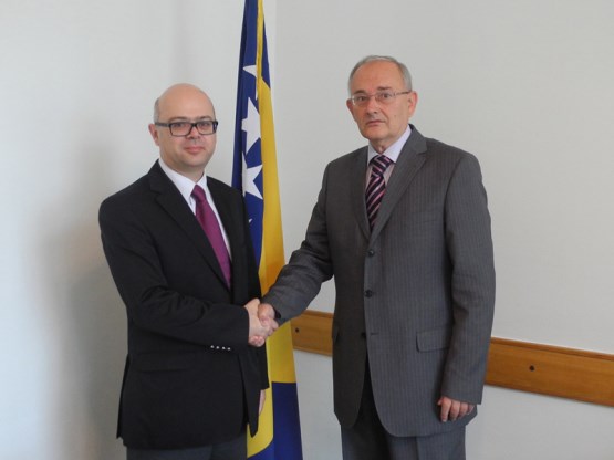 Zamjenik predsjedavajućeg Predstavničkog doma dr. Božo Ljubić razgovarao s ambasadorom Turske